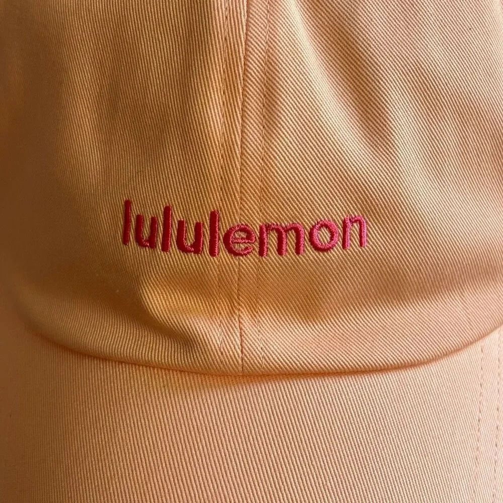 Lululemon Classic Ball Cap Color: Peach Bellini Glaze Pink Size L / XL new